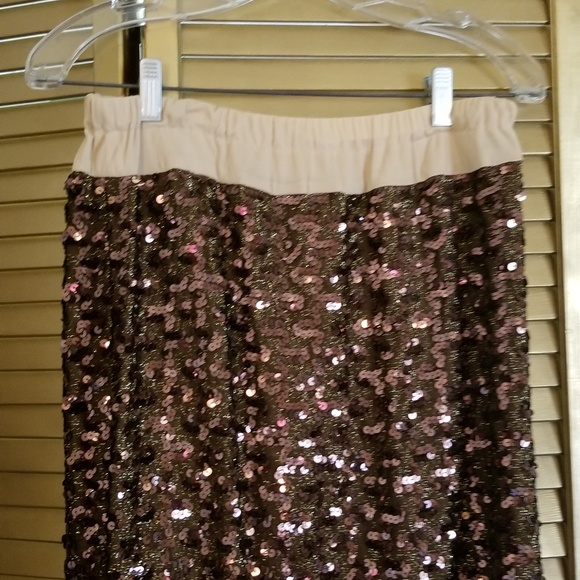 Vintage sequin long skirt - Picture 2 of 3
